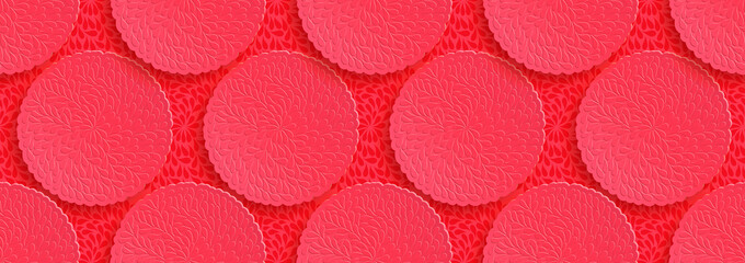 paper art abstract background vector illustration.