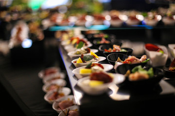 Fine dining appetisers