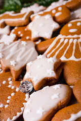 a tasty Gingerbread with royal icing