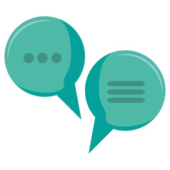 speech bubbles design