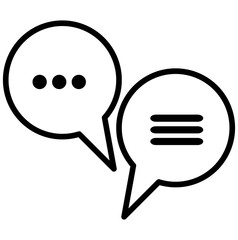 speech bubbles design