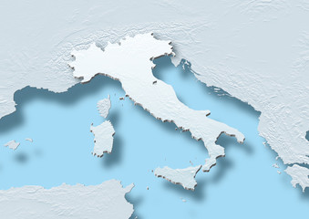 map of italy