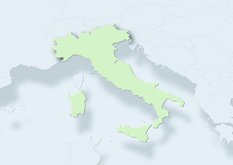 map of italy