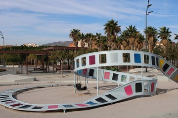 Children s playground to climb