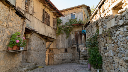 Scenery from Apcaga village, Kemaliye, Erzincan, Turkey