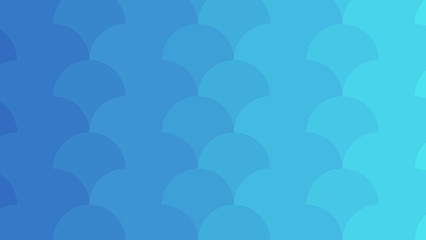 Abstract neon blue background. Bright geometric pattern. Mosaic. Abstract vector illustration, horizontal