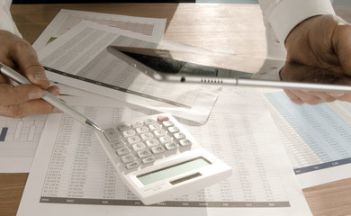 Financial Advice With Tablet