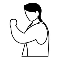 Muscle man design