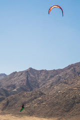 Kite surfing in Dahab Egypt