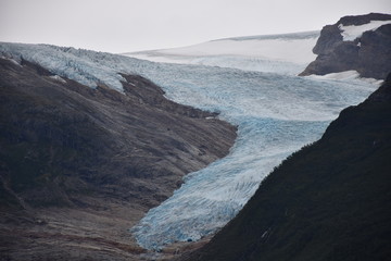 Gletscher, Svartisen, Svartisengletscher, Saltfjellet, Nationalpark, Fjord, Holandsfjorden,...