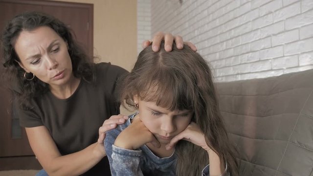 Adopted child. Divorce. Custody of the child. Mom takes pity on the sad teenage daughter.