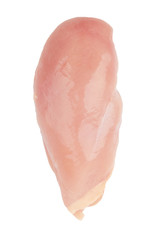Raw chicken fillet