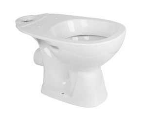 toilet bowl isolated