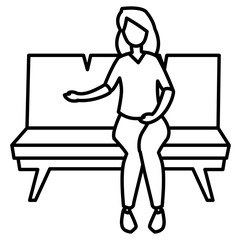 sofa icon image