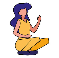 avatar woman icon