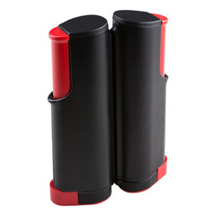 folding ping pong net on white background, folded, isolate