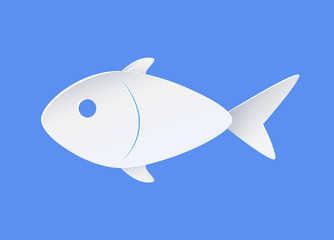 Fish Sample Icon Symbol of Nautical Marine Life