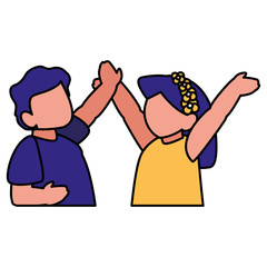 avatar boy and girl design