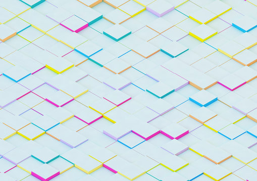 abstract background with squares