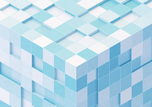 abstract background with squares
