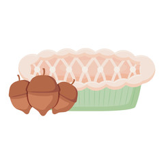apple pie icon