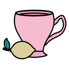 lemon tea design