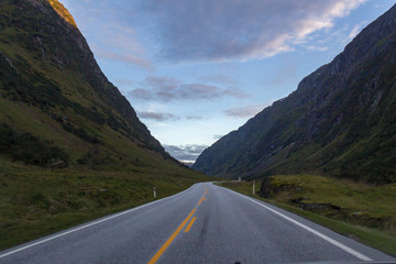 Fototapeta premium road in mountains