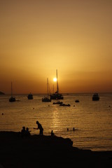 Fototapeta premium Ibiza Sunset