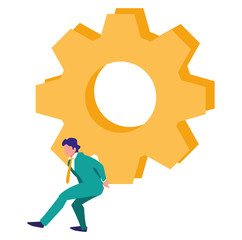 Corporate businessman design