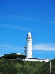 Fototapeta na wymiar the lighthouse in Japan