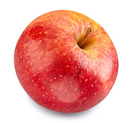 Red apple isolated on white