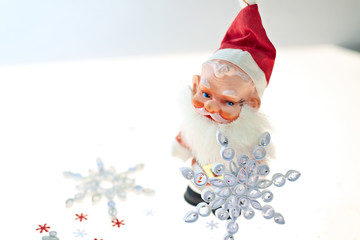 Christmas and New Year holidays background, winter season. Christmas greeting card