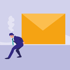 Corporate businessman design