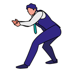 Corporate businessman design