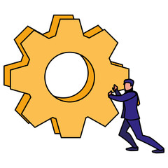 Corporate businessman design