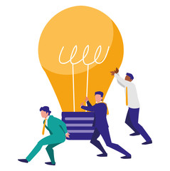 Corporate businessmen design