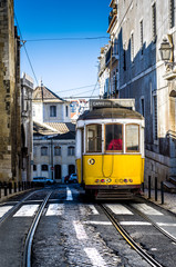 Fototapeta na wymiar Tram Lisbon