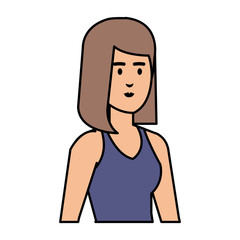 beautiful woman avatar character