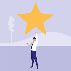 Obraz premium Corporate businessman design