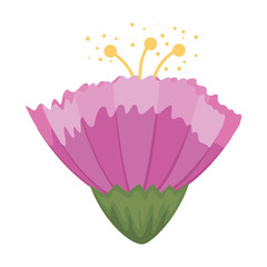 cute flower decorative icon