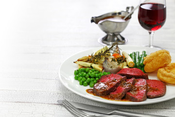 sunday roast dinner