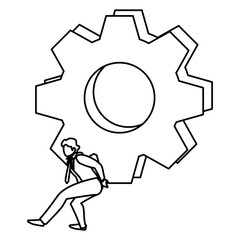 Corporate businessman design