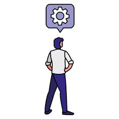 Corporate businessman design