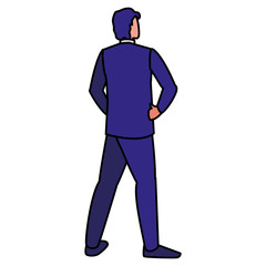 Fototapeta premium Corporate businessman design