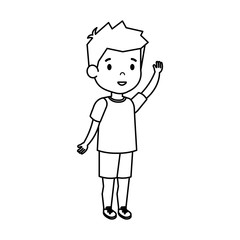 cute little boy character