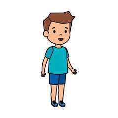 cute little boy character