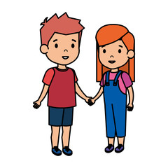 cute little kids couple