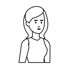 beautiful woman avatar character