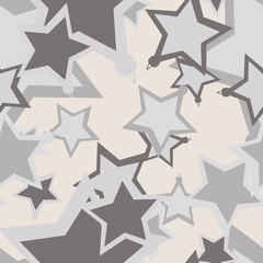 Christmas, urban camouflage of various shades of grey and beige colors