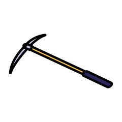 pickaxe tool icon